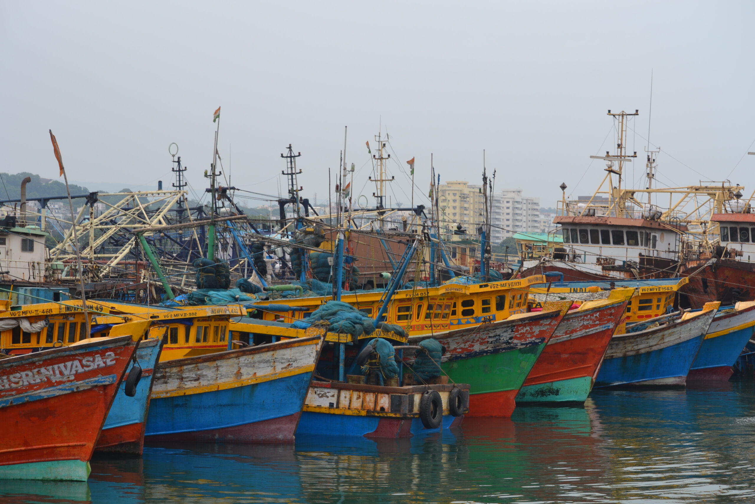 Fishing-harbour